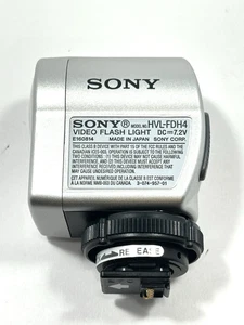 Sony HVL-FDH4 Video Flash Light for Camcorders Free US shipping - Picture 1 of 5