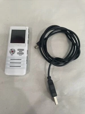 Digital Voice Activated Recorder Handheld Dictaphone Double Mic Spy Microphone - Image 1 of 3
