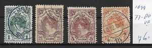 PAÍSES BAJOS @ 1899 npvh 77-80 € 760.00 @ Ned.152 - Imagen 1 de 2