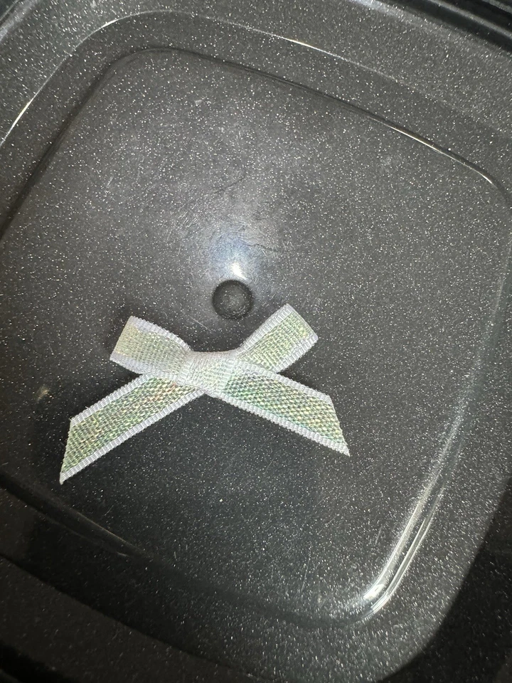 Mini Satin Ribbon Bows Small 3cm Wide Pre-Tied Crafts Wedding Cards Sewing Baby - Image 1 of 1