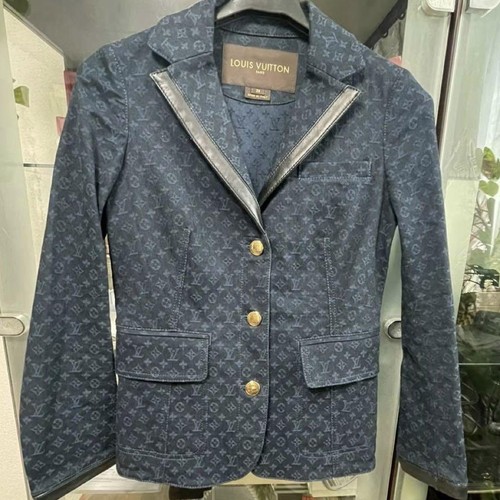 LOUIS VUITTON（LV） Giacca Louis Vuitton modello monogramma navy 36