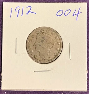 1912 "V" Nickel - Umlaufmünze - #004 - Bild 1 von 2