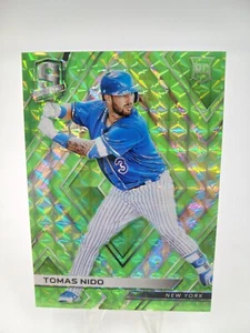 2018 Panini Chronicles Spectra Green Prizm /25 Tomas Nido #82 Rookie RC - Picture 1 of 2