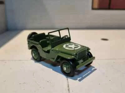 Nice 1/43 Dinky Jeep US Army Switzerland REissue No153A - Image 1 of 4