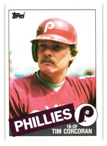 1985 Topps - #302 Tim Corcoran - Bild 1 von 2