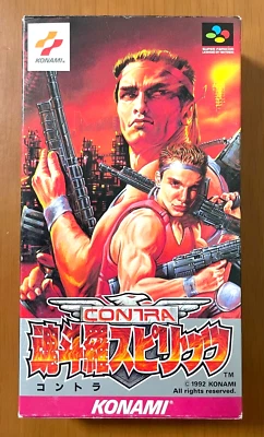 CONTRA SPIRITS  NINTENDO SUPER FAMICOM  SFC - Image 1 of 4