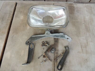 Yamaha SW396 SW433 EW643 GP643 Headlight Lens & Hardware, Vintage Used - Image 1 of 4