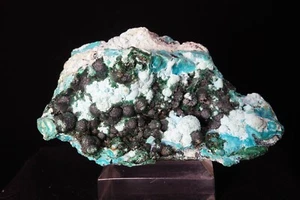 Malachite & Chrysocolla / Kolwezi, D.R Congo / Fine Mineral Specimen - Picture 1 of 7