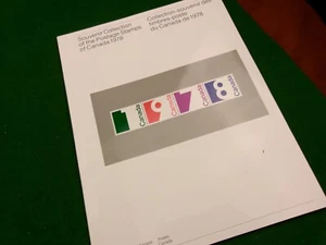 Libro de franqueo anual de Canadá colección de recuerdos 1978 $10,21 FV - Imagen 1 de 2