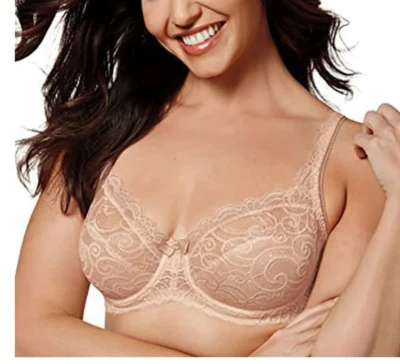Playtex Love My Curves Beautiful Lift Unlined Underwire Bra US4825 - 40D - Image 1 of 4