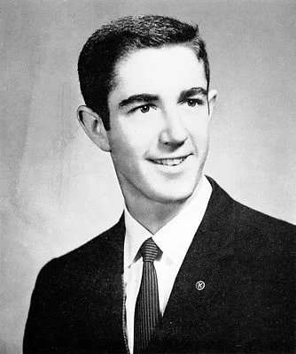 JAMES TURRELL High School Yearbook Senior Year TOP American Artist Roden Crater - Image 1 of 4