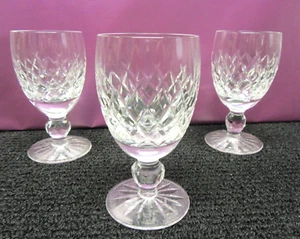 Juego de 3 copas Waterford Irish Crystal Boyne de colección 4 1/2 pulgadas 4 OZ años 70 - Imagen 1 de 3