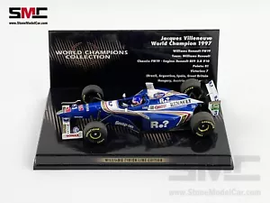 Williams F1 FW19 #3 Jacques Villeneuve 1997 World Champion 1:43 MINICHAMPS - Picture 1 of 8