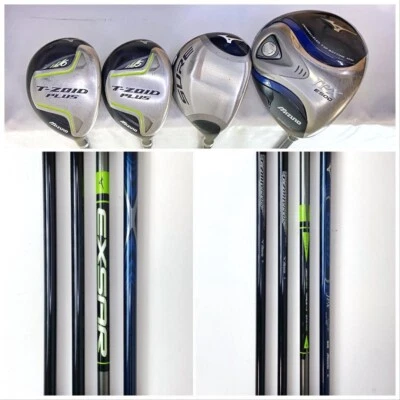 Mizuno Club Set 1W 3W 5H 6H 5-9 Pw 52 60 PT 13pc RH Graphite & Steel Stiff Men - Image 1 of 4