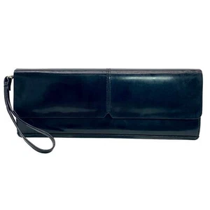 Alfani Patent Leather Black Wristlet Clutch - Picture 1 of 10