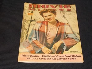 1940 SEPTEMBER MOVIE MIRROR MAGAZINE - JOAN FONTAINE FRONT COVER - E 16452 - Picture 1 of 2