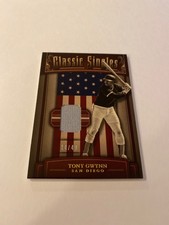 Tony Gwynn 2018 Panini Chronicles Classic Singles Gold SP 14/49