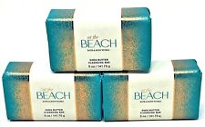 Bath & Body Works At The Beach Shea Butter Cleansing Bar Soap 5 oz Lot of 3