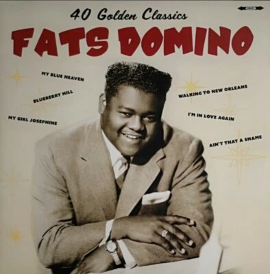 Fats Domino - 40 Golden Classics - Double Gatefold LP - New Sealed - Image 1 of 4