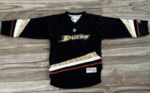 Size Youth S/M - Anaheim Ducks NHL Reebok CCM Official Jersey 