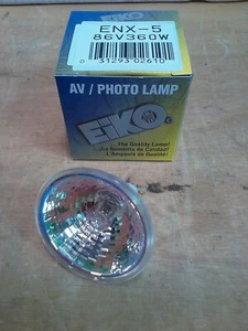 Vintage NOS Eiko ENX-5 AV/Photo Lamp 86V 360W - Picture 1 of 3