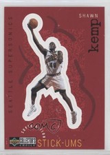 1997-98 Upper Deck Collector's Choice Stick-Ums Shawn Kemp #S25