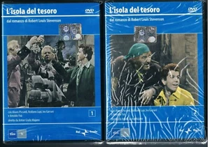 DIE SCHATZINSEL A. FOA' A. PICCARDI R. WÖLFE I. GARRANI 2 DVD RAI TRADE SIGIL - Bild 1 von 2