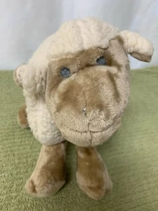 Toy Sheep Lamb Fold Up Pillow Plush Baby Collective Goods Oatmeal/Brwn - Picture 1 of 12