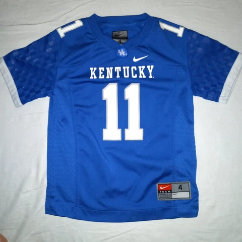 University of Kentucky Wildcats Jersey #11 football girls youth (Boys Size 4) Cover