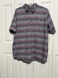 Camisa de franela para hombre Ezequiel. Gris, púrpura, rosa. XXL “All We Have Is Now” - Imagen 1 de 4