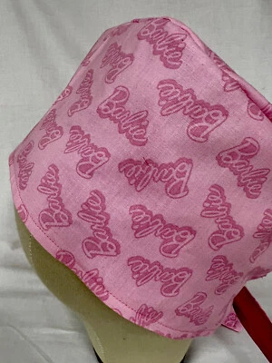 Muñeca Exfoliante Quirúrgica Hombre/Mujer Forrada B 100% Algodón Rosa Sobre Rosa Foto 1 de 3