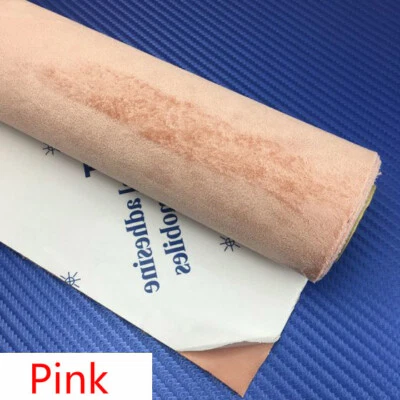 12Colors DIY Self Adhesive Suede Fabric Sticker Elastic Car Interior 50x150cm - Image 1 of 4