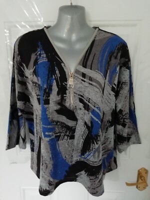 Mudflower Ladies Size S/M Grey Blue Black Lag...