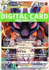 Lucario V Astro Star Swsh291 - Tcg Online Ptcgo - Pokemon Zenit Regale Crown