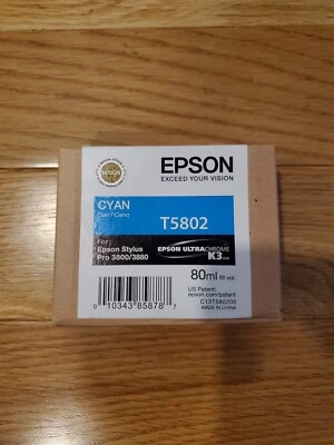 Cartucho EPSON T5802 Genuino NUEVO SELLADO Foto 1 de 2
