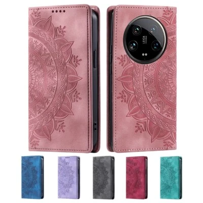 COVERKINGZ Funda para móvil Xiaomi 14 Ultra Flip Case funda protectora mandala