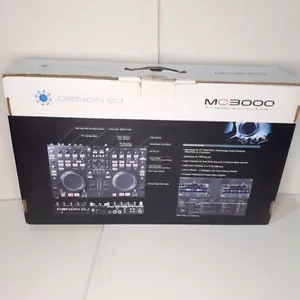 Denon DJ MC3000 2-Channel Controller MIDI USB Interface Serato Traktor Working - Picture 1 of 15