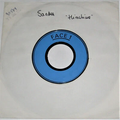 SANDRA Hiroshima 7" French 45 TEST PRESSING 1990 Rare Vinyl Virgin  - Image 1 of 2
