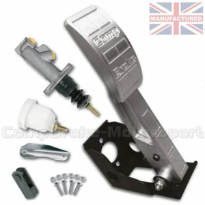 UNIVERSAL CLUTCH FLOOR MOUNTED HYDRAULIC PEDAL BOX KIT – PREMIER 1 PEDAL SINGLE - Picture 1 of 5