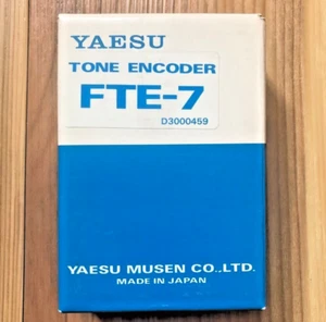 YAESU FTE-7 TONE ENCODER for FT-767SX FT-767GX and other Ham Radio New With box - Zdjęcie 1 z 3