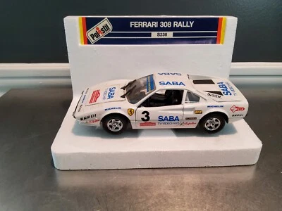 法拉利 308 拉力赛白色 Polistil — 第 1/4 张图片