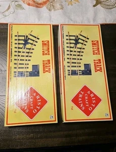 (2)Aristo-Craft Trains #1 G Scale Brass Right Manual/Remote Switch New Old Stock - Picture 1 of 18