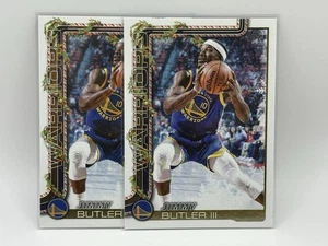 Lote de 2 tarjetas 2025 Topps Holiday Jimmy Butler III #H107 - Imagen 1 de 1