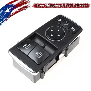 Front Driver Side Power Window Switch A1729056900 for Mercedes-Benz C250 SL400 - Picture 1 of 7