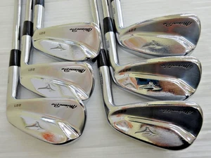 Mizuno Pro 221 Iron Set 5I - 9I PW 6 Clubs MODUS 3 TOUR 120 Flex S Used Japan RH - Picture 1 of 10