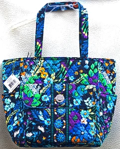 Vera Bradley Large Tablet Tote in Midnight Blues.  NWT - Picture 1 of 4