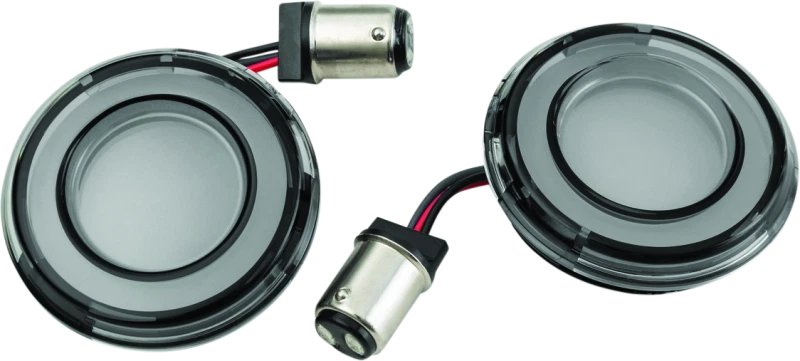 Insertos de señal de giro trasera LED Kuryakyn Tracer * Se adapta a Harley Davidson FLHX y amplificador; Foto 1 de 4