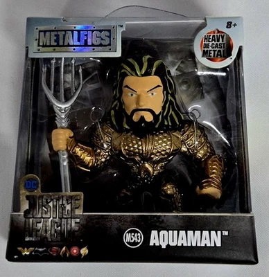 Figura AQUAMAN Jada 2,5 pulgadas MetalFigs Heavy Die Cast Justice League M543  Foto 1 de 4