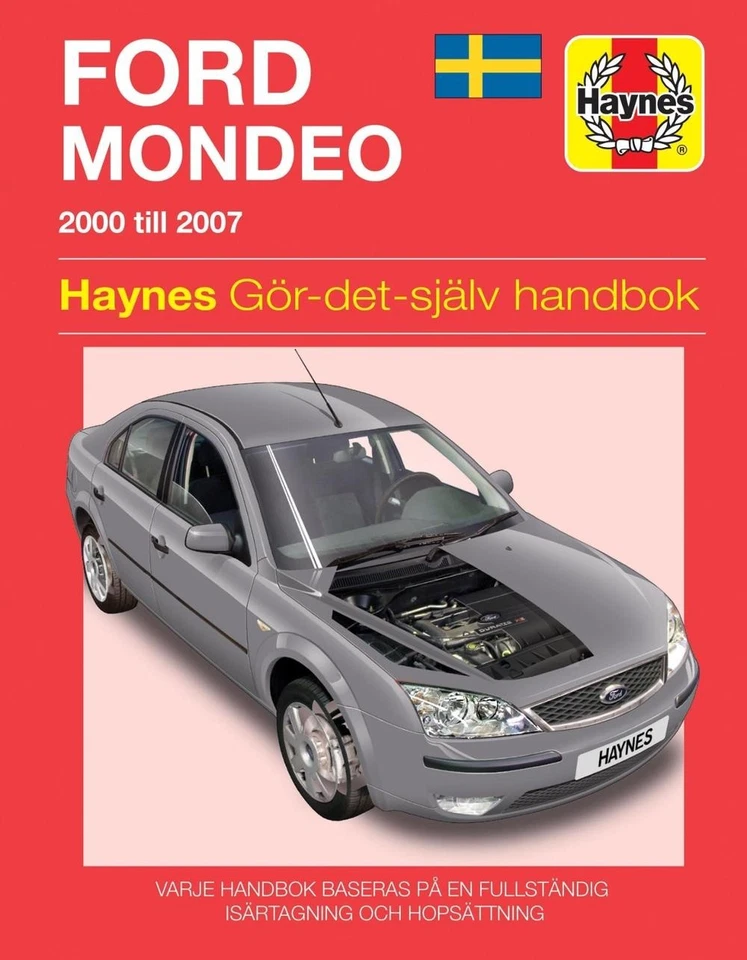 Ford Mondeo (2000 - 2007) Haynes Repair Manual (svenske utgava) by Haynes Publis - Image 1 of 1