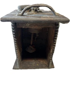 Antique French Provincial Cast Iron Windup Rotisserie - Picture 1 of 7